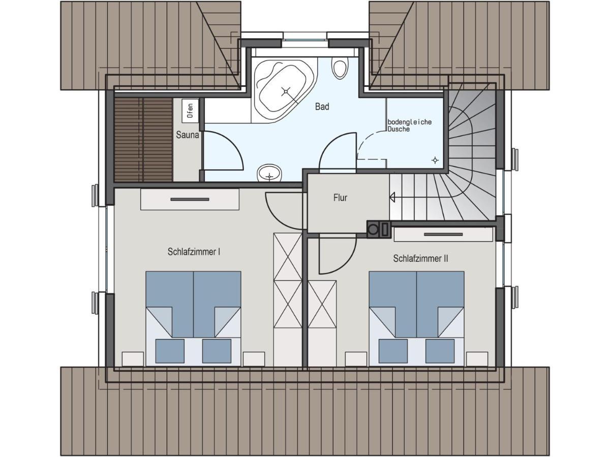 Ferienhaus Seeschwalbe 44 Fuhlendorf  Buitenkant foto